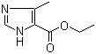 Ethyl 4-methyl-5-imidazolecarboxylate molecular structure (CAS 51605-32-4)