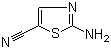 structure of CAS# 51640-52-9, 2-Amino-5-cyanothiazole;2-Amino-1,3-thiazole-5-carbonitrile; 2-Aminothiazole-5-carbonitrile