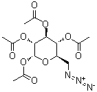 Tetra-O-acetyl-6-azido-6-deoxy-alpha-D-glucopyranose molecular structure (CAS 51642-43-4)