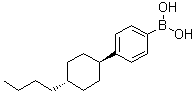 [4-(trans-4-Butylcyclohexyl)phenyl]boronic acid molecular structure (CAS 516510-90-0)