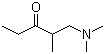 1-Dimethylamino-2-methylpentan-3-one molecular structure (CAS 51690-03-0)