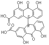 structure of CAS# 517-44-2, Sennidin B