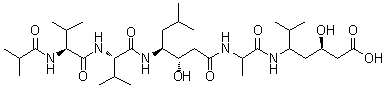 结构式 CAS# 51724-57-3, 抑胃酶素