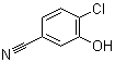 structure of CAS# 51748-01-7, 2-Chloro-5-cyanophenol;4-Chloro-3-hydroxybenzonitrile