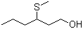 3-(Methylthio)-1-hexanol molecular structure (CAS 51755-66-9)