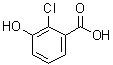 2-Chloro-3-hydroxybenzoic acid molecular structure (CAS 51786-10-8)