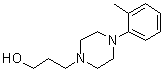 4-(2-Methylphenyl)-1-piperazinepropanol molecular structure (CAS 51788-08-0)