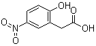 结构式 CAS# 51794-07-1, 2-羟基-5-硝基苯乙酸