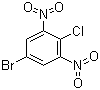 4-氯-3,5-二硝基溴苯分子结构 (CAS 51796-82-8)