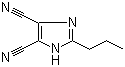 2-Propyl-1H-imidazole-4,5-dicarbonitrile molecular structure (CAS 51802-42-7)