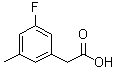 结构式 CAS# 518070-22-9, 3-氟-5-甲基苯乙酸