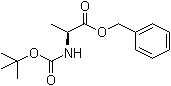 tert-Butoxycarbonyl-L-alanine benzyl ester molecular structure (CAS 51814-54-1)