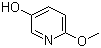 structure of CAS# 51834-97-0, 5-Hydroxy-2-methoxypyridine