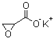 Oxiranecarboxylic acid potassium salt molecular structure (CAS 51877-54-4)