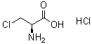 structure of CAS# 51887-89-9, 3-Chloro-L-alanine hydrochloride;L-beta-Chloroalanine hydrochloride; NSC 16554; beta-Chloro-L-alanine hydrochloride