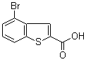 4-Bromobenzo[b]thiophene-2-carboxylic acid molecular structure (CAS 5194-37-6)