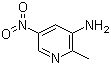 2-Methyl-5-nitropyridin-3-amine molecular structure (CAS 51984-61-3)