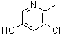 5-Chloro-6-methylpyridin-3-ol molecular structure (CAS 51984-63-5)