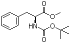 Boc-L-phenylalanine methyl ester molecular structure (CAS 51987-73-6)
