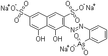 偶氮胂 I分子结构 (CAS 520-10-5)