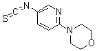 6-Morpholino-3-pyridinyl isothiocyanate molecular structure (CAS 52024-29-0)