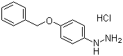 结构式 CAS# 52068-30-1, 4-苄氧基苯肼盐酸盐