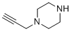 结构式 CAS# 52070-67-4, 1-(丙-2-炔-1-基)哌嗪