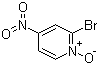 2-Bromo-4-nitropyridine 1-oxide molecular structure (CAS 52092-43-0)