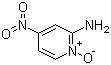 4-硝基-1-氧代-6H-吡啶-6-胺分子结构 (CAS 52092-45-2)