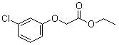 (3-Chlorophenoxy)acetic acid ethyl ester molecular structure (CAS 52094-98-1)