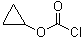 环丙基氯甲酸酯分子结构 (CAS 52107-21-8)
