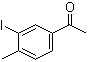 结构式 CAS# 52107-84-3, 3'-碘-4'-甲基苯乙酮