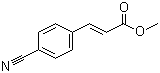 4-氰基肉桂酸甲酯分子结构 (CAS 52116-83-3)