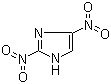 structure of CAS# 5213-49-0, 2,4-Dinitroimidazole;2,4-Dinitro-1H-imidazole