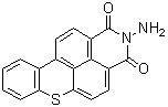 2-Amino-1H-thioxantheno[2,1,9-def]isoquinoline-1,3(2H)-dione molecular structure (CAS 52204-19-0)
