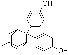 2,2-双(4-羟基苯基)金刚烷分子结构 (CAS 52211-74-2)