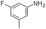 结构式 CAS# 52215-41-5, 3-氟-5-甲基苯胺