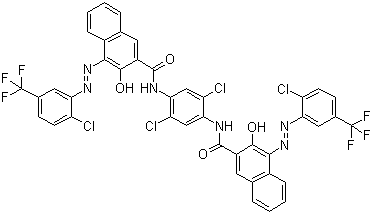 Pigment Red 242 molecular structure (CAS 52238-92-3)