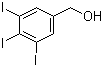 structure of CAS# 52273-53-7, 3,4,5-Triiodobenzyl alcohol;(3,4,5-Triiodophenyl)methanol