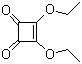 结构式 CAS# 5231-87-8, 方酸二乙酯; 3,4-二乙氧基-环丁-3-烯-1,2-二酮