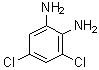 结构式 CAS# 5233-04-5, 3,5-二氯-1,2-苯二胺