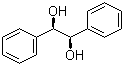 (R,R)-(+)-Hydrobenzoin molecular structure (CAS 52340-78-0)