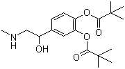 Dipivefrine molecular structure (CAS 52365-63-6)