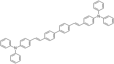 结构式 CAS# 523977-57-3, 4,4'-双[4-(二苯基氨基)苯乙烯基]联苯