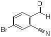 4-溴-2-氰基苯甲醛分子结构 (CAS 523977-64-2)