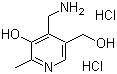 Pyridoxamine dihydrochloride molecular structure (CAS 524-36-7)