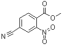 4-Cyano-2-nitrobenzoic acid methyl ester molecular structure (CAS 52449-76-0)