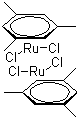 structure of CAS# 52462-31-4, Tetrachlorobis(mesitylene)diruthenium;(Mesitylene)dichlororuthenium dimer; Bis(dichloro(1,3,5-trimethylbenzene)ruthenium)