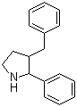 2-Phenyl-3-(phenylmethyl)pyrrolidine molecular structure (CAS 524674-65-5)