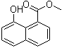 structure of CAS# 5247-86-9, Methyl 8-hydroxy-1-naphthalenecarboxylate;Methyl 8-hydroxy-1-naphthoate